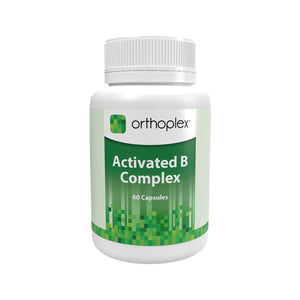 Orthoplex Activated B Complex 60caps 10% off RRP at HealthMasters Orthoplex Green