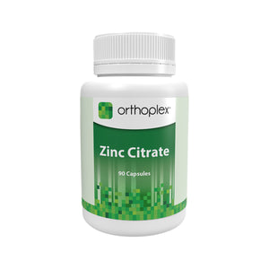 Orthoplex Green Zinc Citrate 90caps 10% off RRP HealthMasters Orthoplex Green