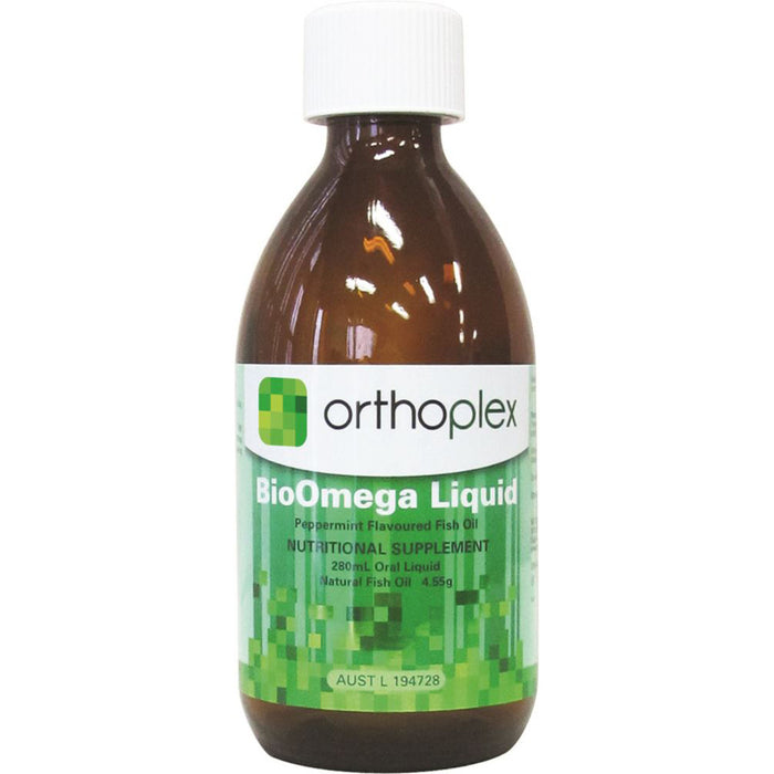 Orthoplex BioOmega 280ml Liquid Fish Oil Omega-3
