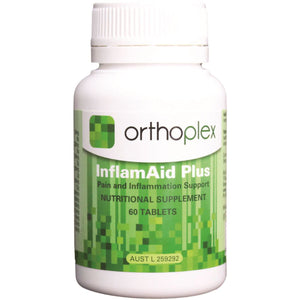 ORTHOPLEX InflamAid Plus 60 tabs 10% off RRP | HealthMasters