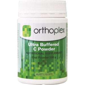 ORTHOPLEX Ultra Buffered Vitamin C Powder 200 gm 10% off RRP | HealthMasters