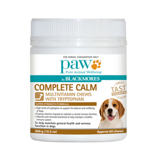 PAW By Blackmores Complete Calm 10% off RRP at HealthMasters PAW by Blackmores