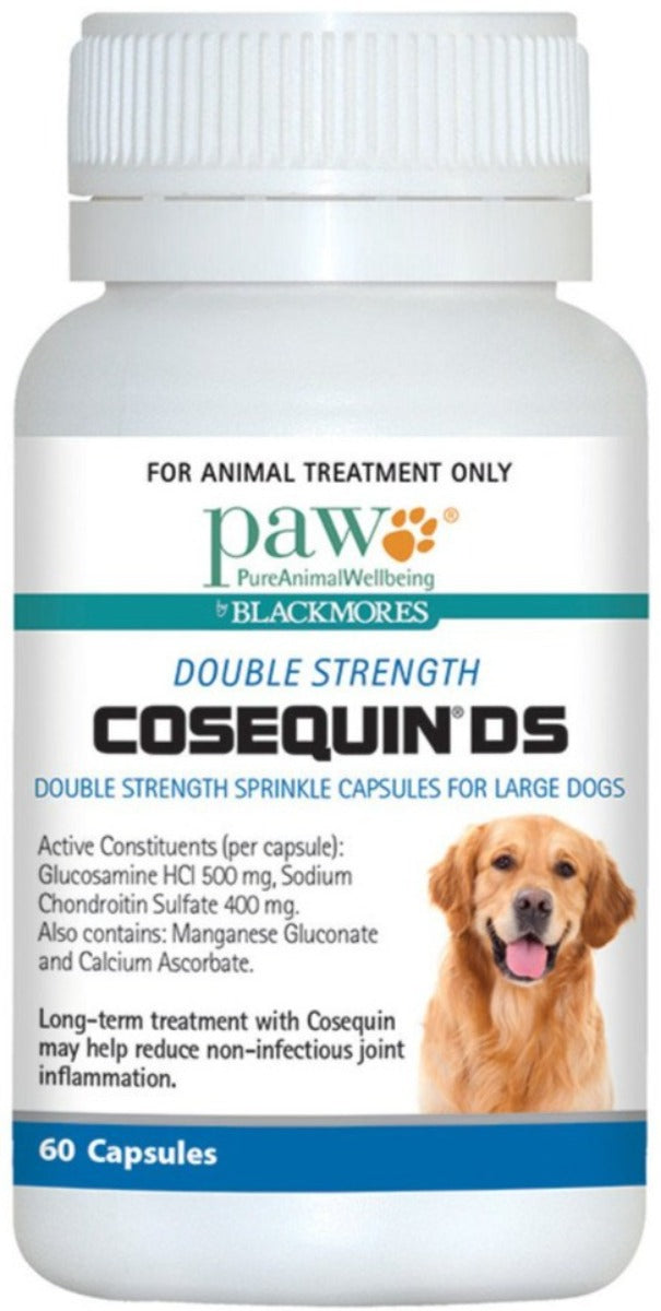 PAW By Blackmores Cosequin DS (Double Strength for Large Dogs) 60caps