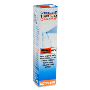 Schuessler Tissue Salts Silica 30ml Oral Spray 10% off RRP at HealthMasters Schuessler Tissue Salts
