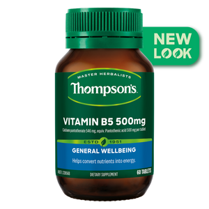 Thompson's Vitamin B5 500mg 20% off RRP at HealthMasters Thompson's