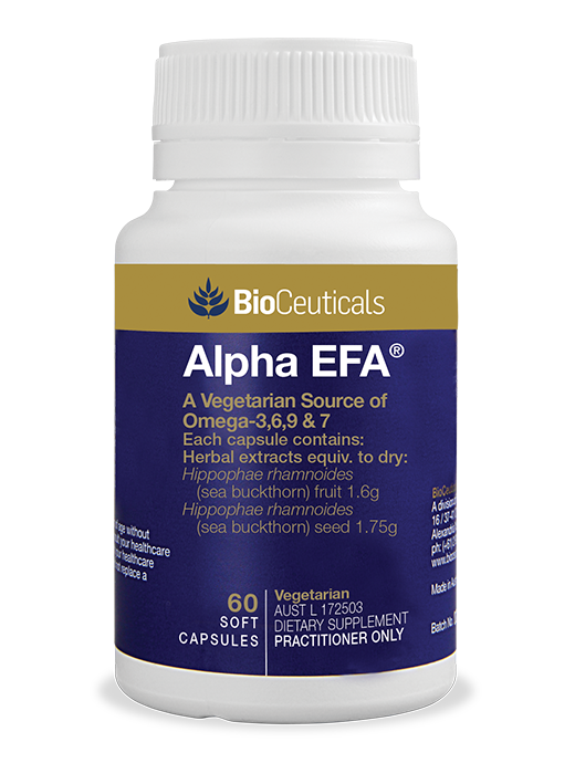 BioCeuticals Alpha EFA 60 soft caps