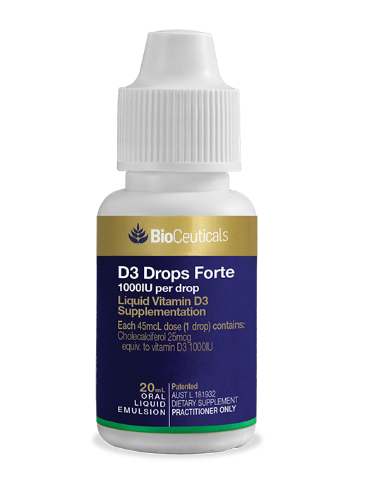 BioCeuticals D3 Drops Forte 20mL liquid