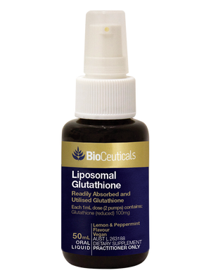 BioCeuticals Liposomal Glutathione 50mL 10% off RRP | HealthMasters