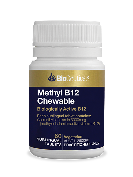 BioCeuticals Methyl B12 5mg Chewable 60 tabs
