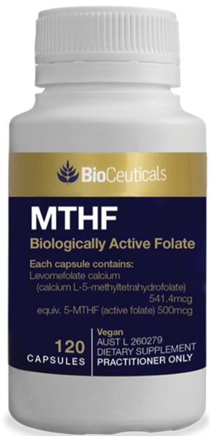 BioCeuticals MTHF 60 caps 10% off RRP | HealthMasters BioCeuticals