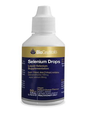 BioCeuticals Selenium Drops 50mL liquid 10% off RRP | HealthMasters BioCeuticals