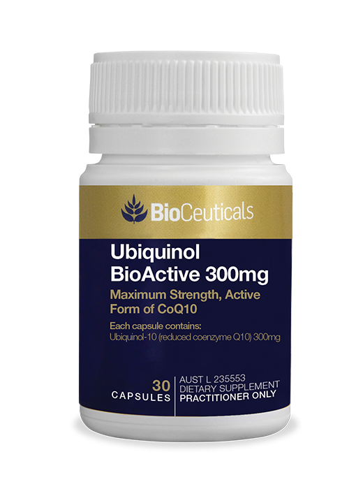 BioCeuticals Ubiquinol BioActive 300mg 30 soft caps