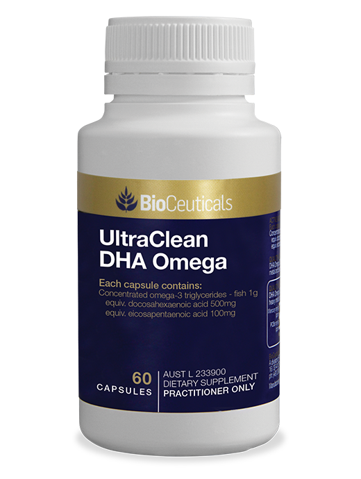 BioCeuticals UltraClean DHA Omega 60 soft caps