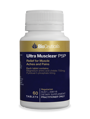 BioCeuticals Ultra Muscleze P5P 120 tabs 10% off RRP | HealthMasters