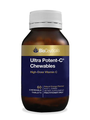 BioCeuticals Ultra Potent-C Chewables 60 tabs 10% off RRP | HealthMasters