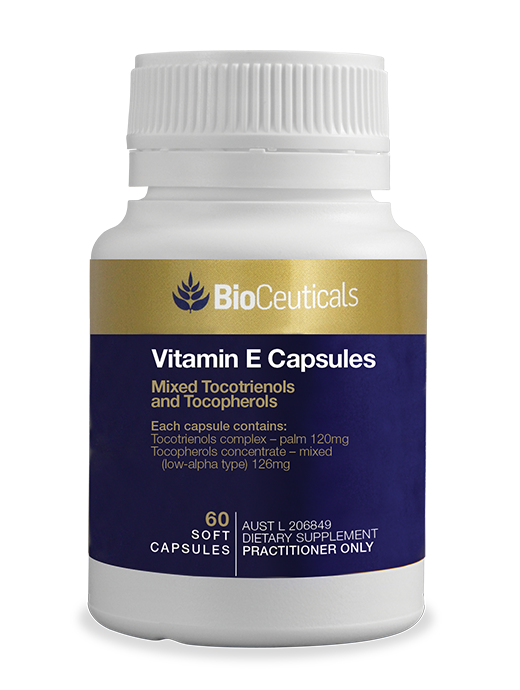 BioCeuticals Vitamin E Capsules 60 caps
